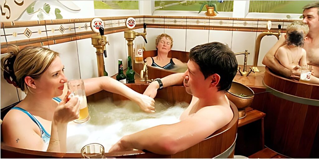 The beer spa in Austria