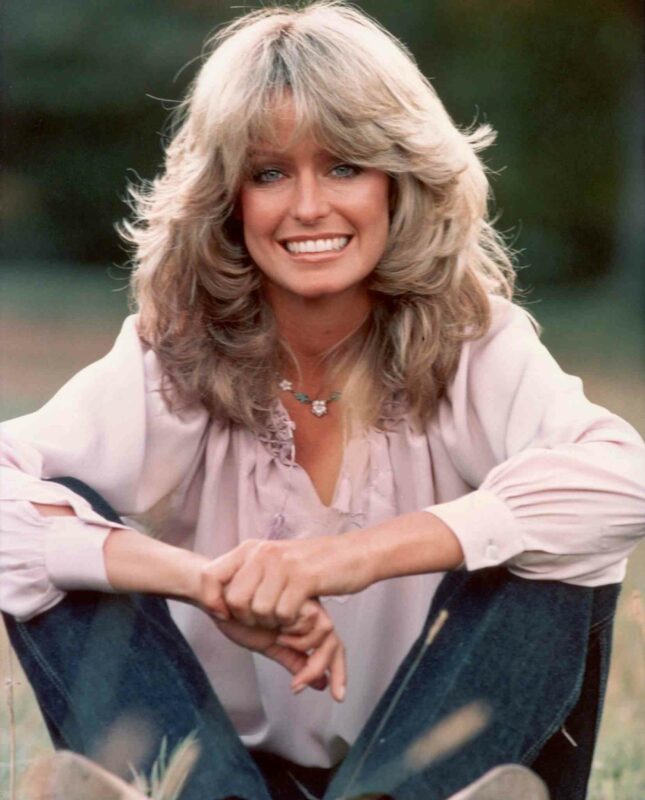 Farrah Fawcett measurements bio height weight shoe and bra size
